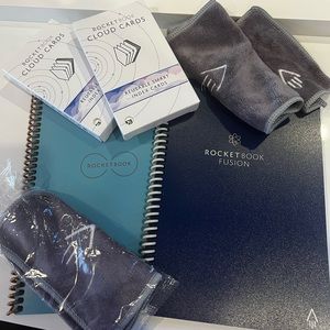 Rocketbook notebooks & flash cards combo